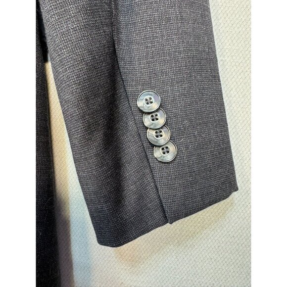 JoS A. Bank Mens 1905 Wool Tailored Fit Blazer Jacket 43R Gray - Picture 13 of 13